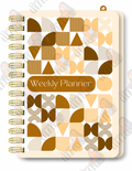 BROWN&CREAM PLANNER (UNDATED)