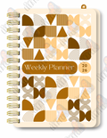 BROWN&CREAM PLANNER 2026